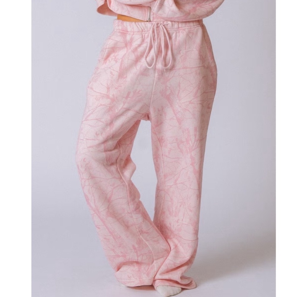 Dairy Boy Straight Leg Sweatpants Bubblegum Pink Camo Lounge Viral Size M
